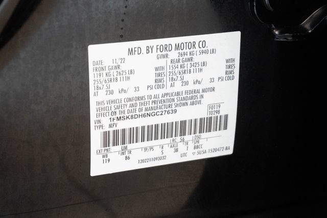 Used 2022 Ford Explorer XLT w/ Class IV Trailer Tow Package AWD/4WD image 33