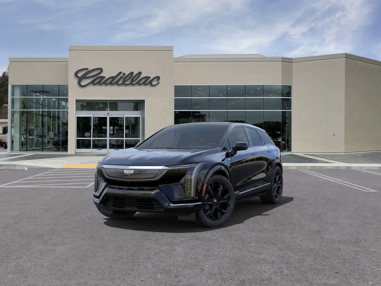 New 2025 Cadillac Optiq Sport 1 w/ LPO, ONYX Package AWD/4WD image 8