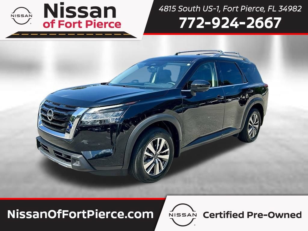 Certified 2022 Nissan Pathfinder SL w/ SL Black Package FWD image 1