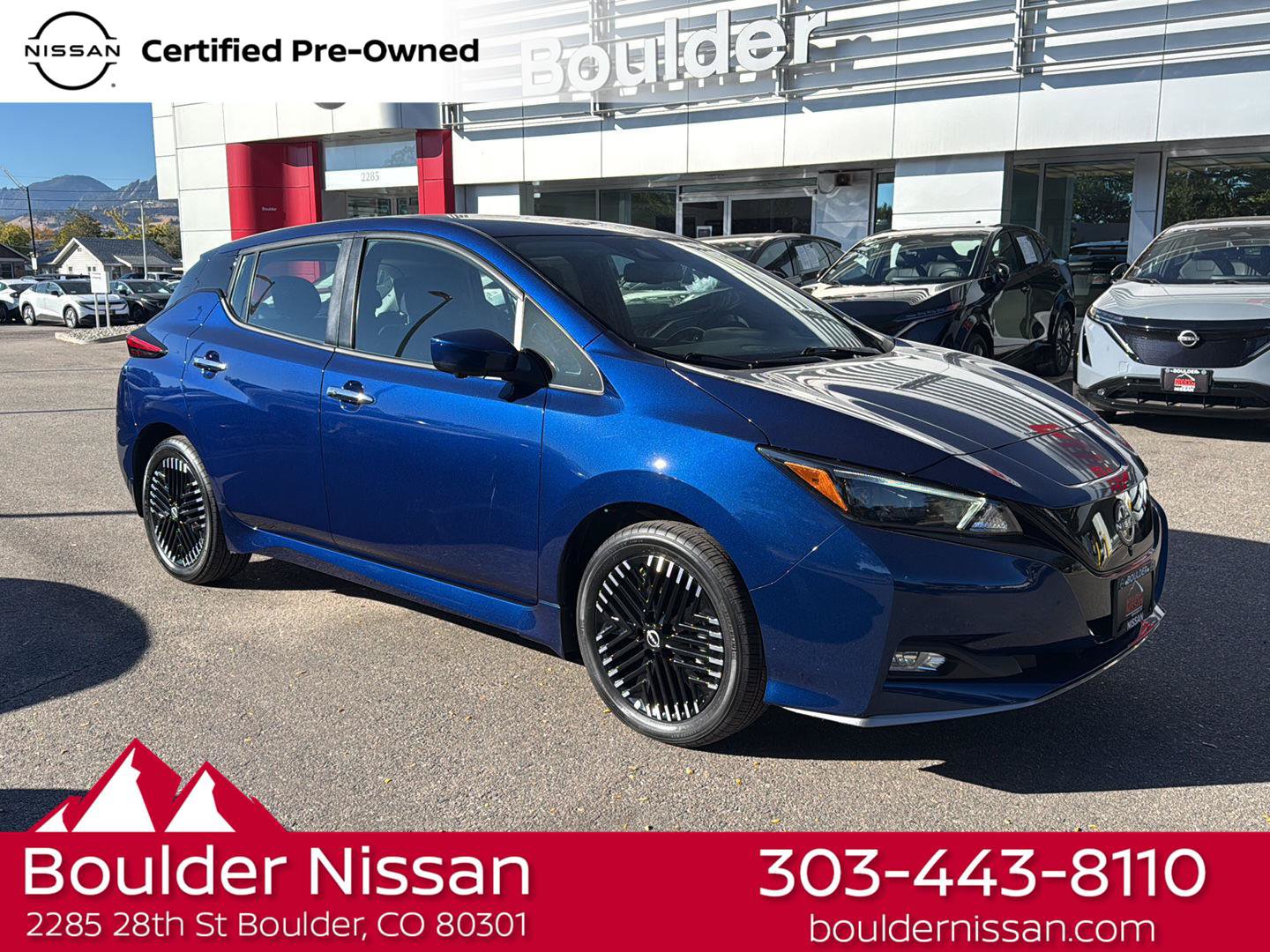 Certified 2025 Nissan Leaf SV Plus FWD image 1