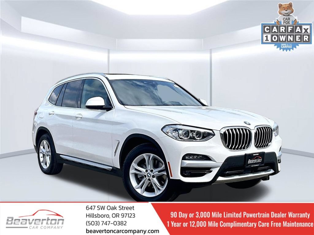Used 2020 BMW X3 xDrive30i w/ Convenience Package AWD/4WD image 1