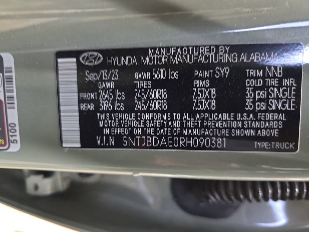 Used 2024 Hyundai Santa Cruz SEL AWD/4WD image 34