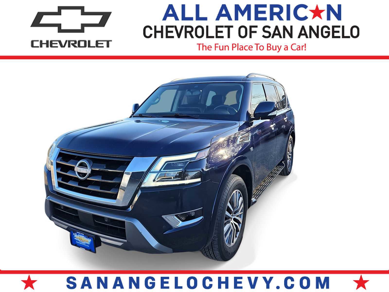 Used 2022 Nissan Armada SL w/ Captain's Chairs Package AWD/4WD image 1