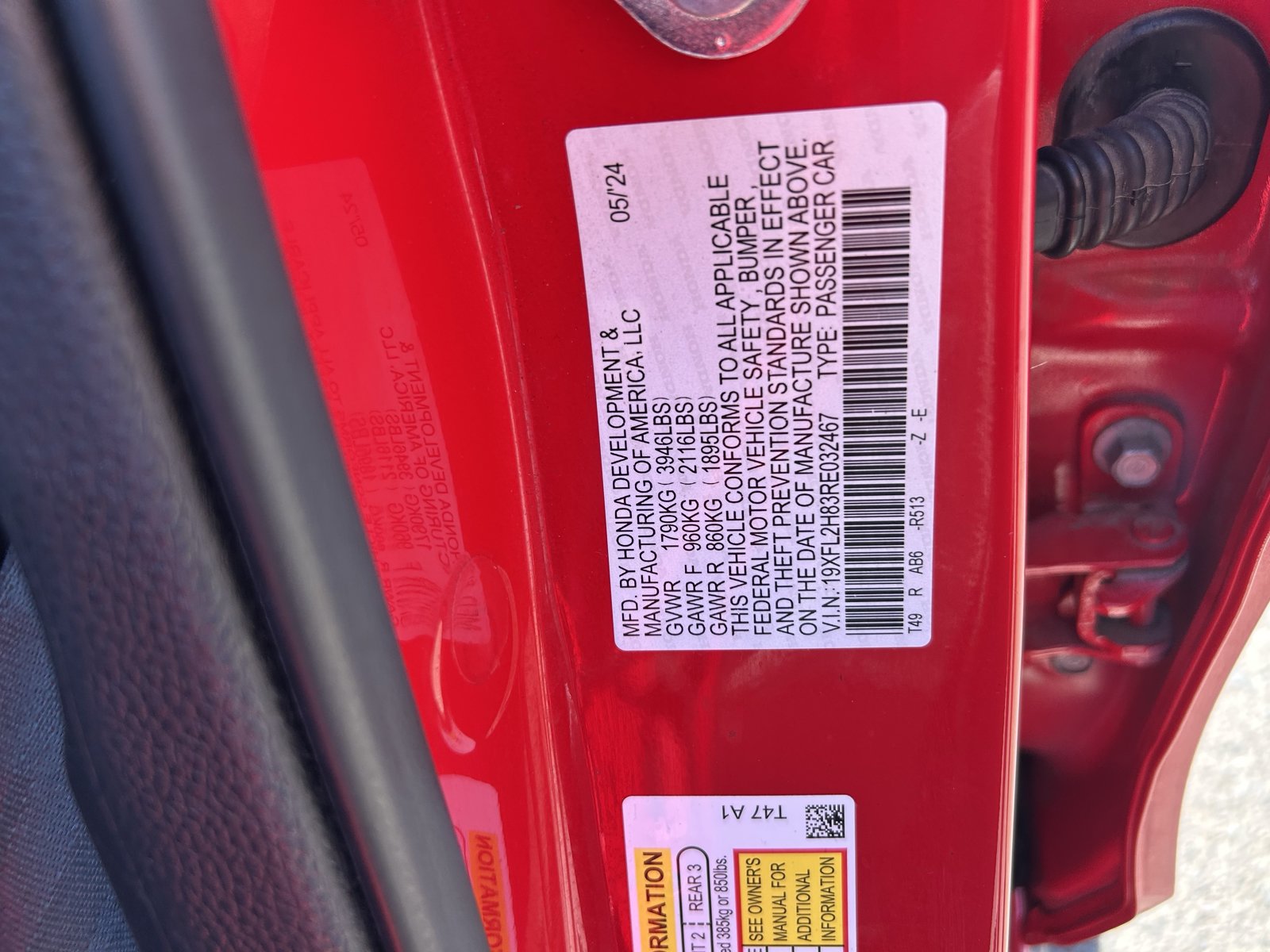 Used 2024 Honda Civic Sport image 32
