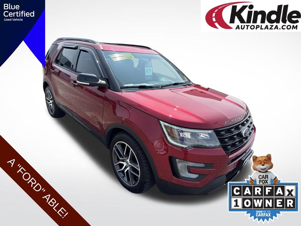 Certified 2017 Ford Explorer Sport w/ Equipment Group 401A AWD/4WD 360° Tour