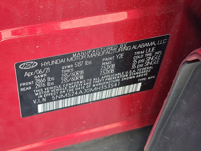 Used 2021 Hyundai Santa Fe SEL FWD image 23