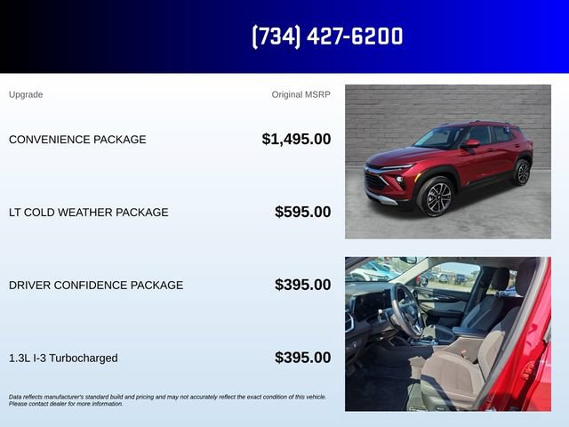Used 2024 Chevrolet TrailBlazer LT w/ Convenience Package FWD image 5