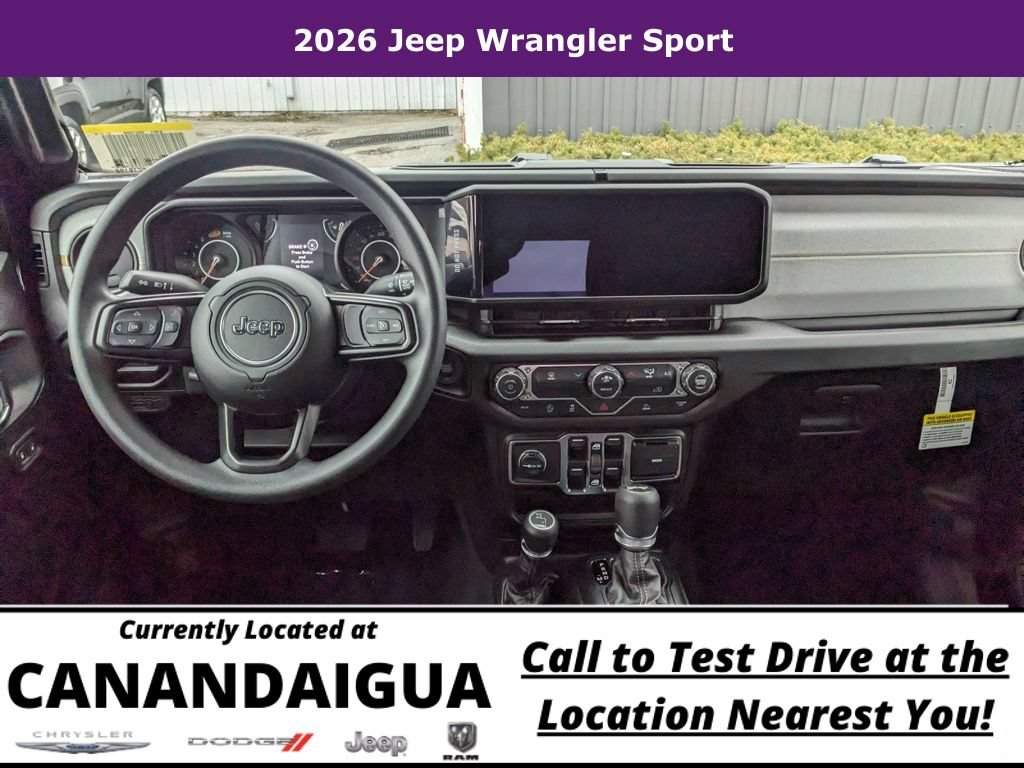 New 2026 Jeep Wrangler Unlimited Sport AWD/4WD image 12