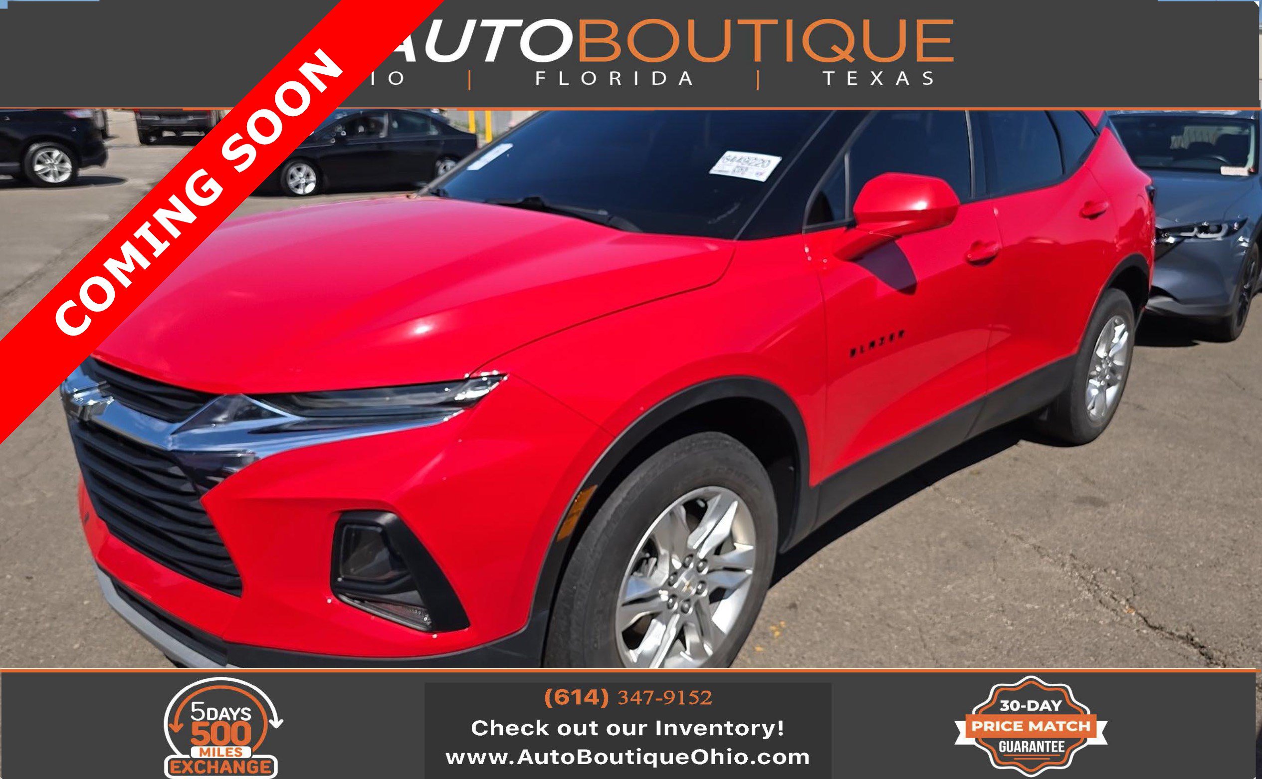 Used 2021 Chevrolet Blazer LT w/ LPO, Cargo Package FWD image 1