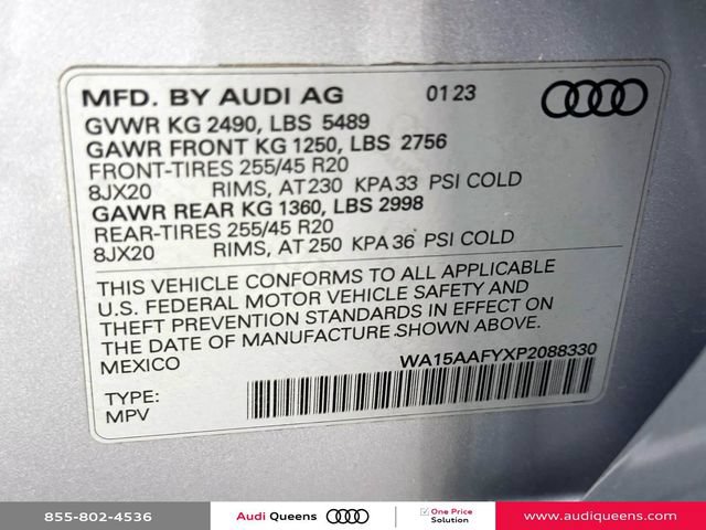 Certified 2023 Audi Q5 2.0T Premium Plus w/ Premium Plus Package AWD/4WD image 34