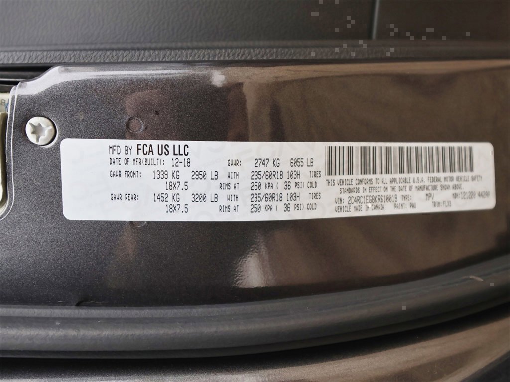 Used 2019 Chrysler Pacifica Touring-L Plus w/ S Appearance Package image 35