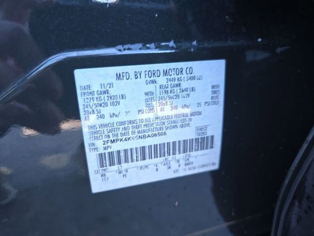 Used 2022 Ford Edge Titanium w/ Equipment Group 301A AWD/4WD image 27