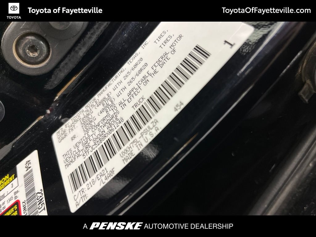 Used 2024 Toyota Tundra Limited AWD/4WD image 37