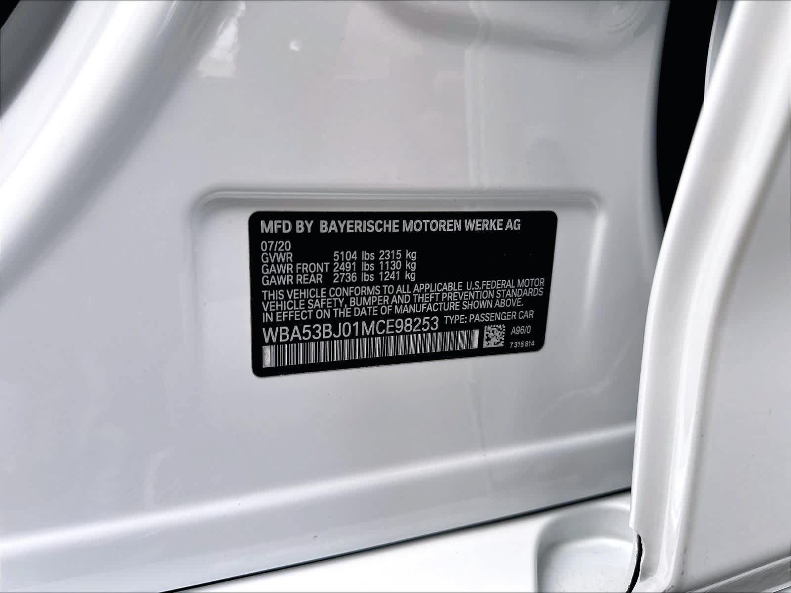 Used 2021 BMW 540i RWD image 32