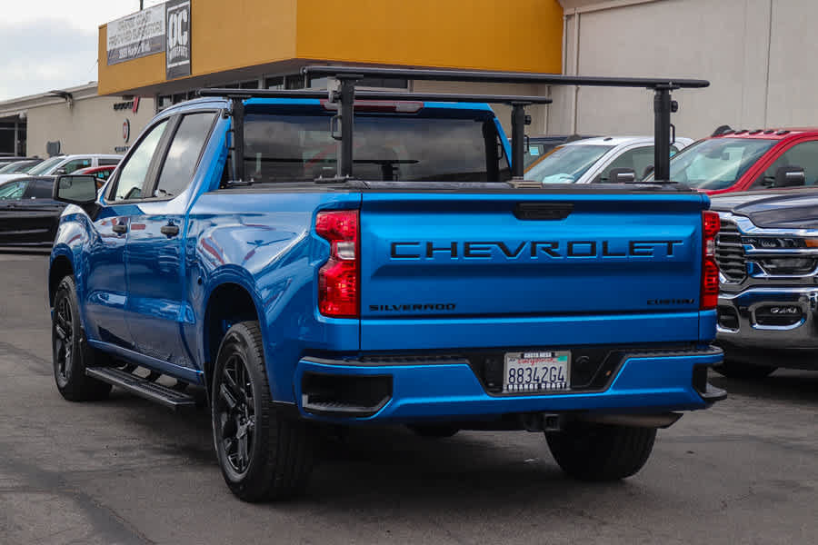 Used 2024 Chevrolet Silverado 1500 Custom w/ LPO, Dark Essentials Package RWD image 6