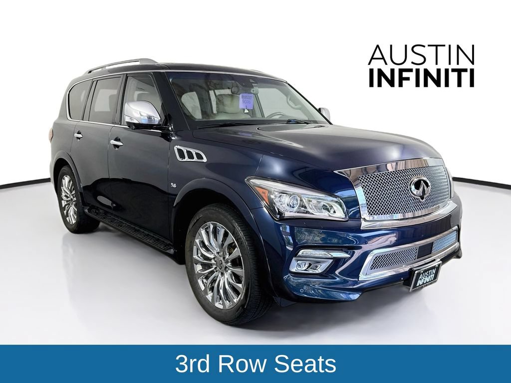 Used 2017 INFINITI QX80 2WD w/ Deluxe Technology Package image 1