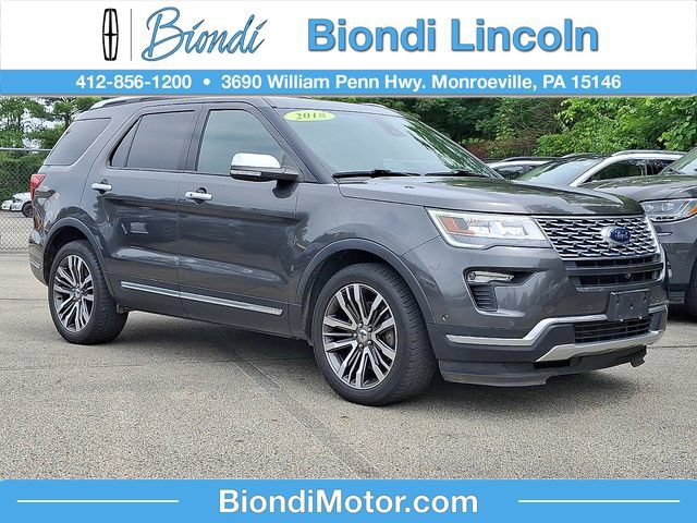 Used 2018 Ford Explorer Platinum AWD/4WD image 1