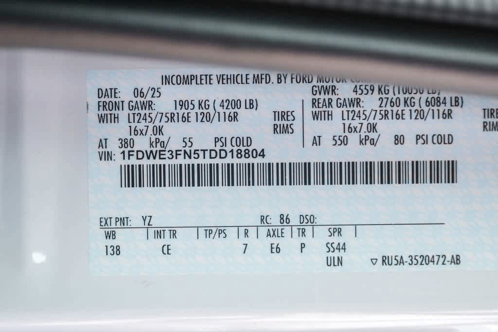 New 2026 Ford E-350 and Econoline 350 Super Duty w/ Power Equipment Group RWD image 59