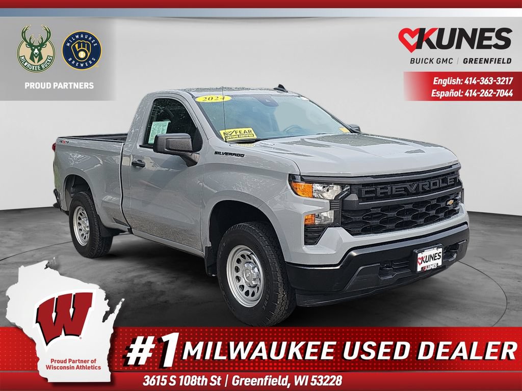 Used 2024 Chevrolet Silverado 1500 W/T w/ WT Value Package