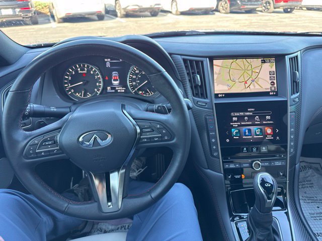 Used 2023 INFINITI Q50 Red Sport 400 w/ Black Opal Edition AWD/4WD image 22