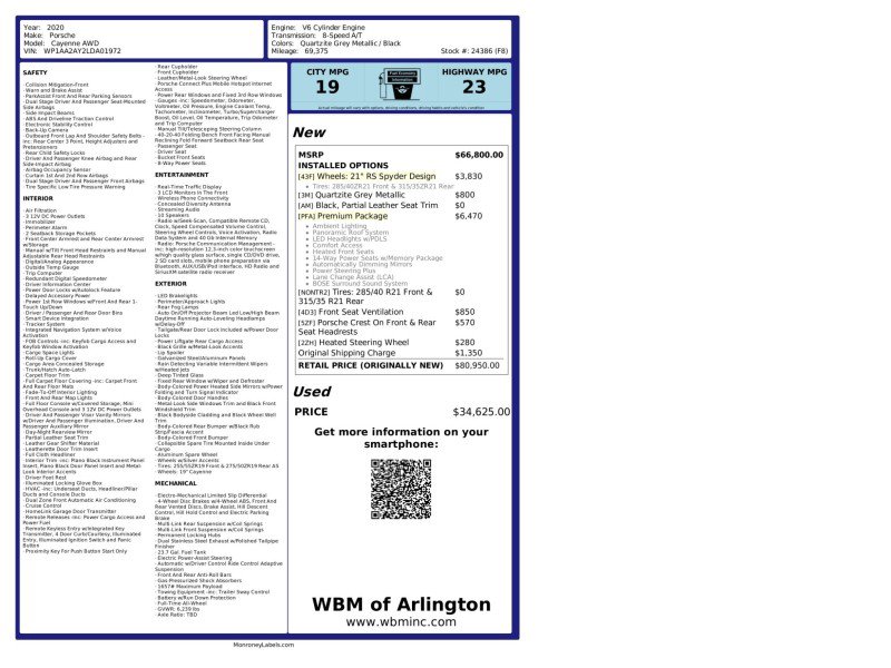 Used 2020 Porsche Cayenne image 50