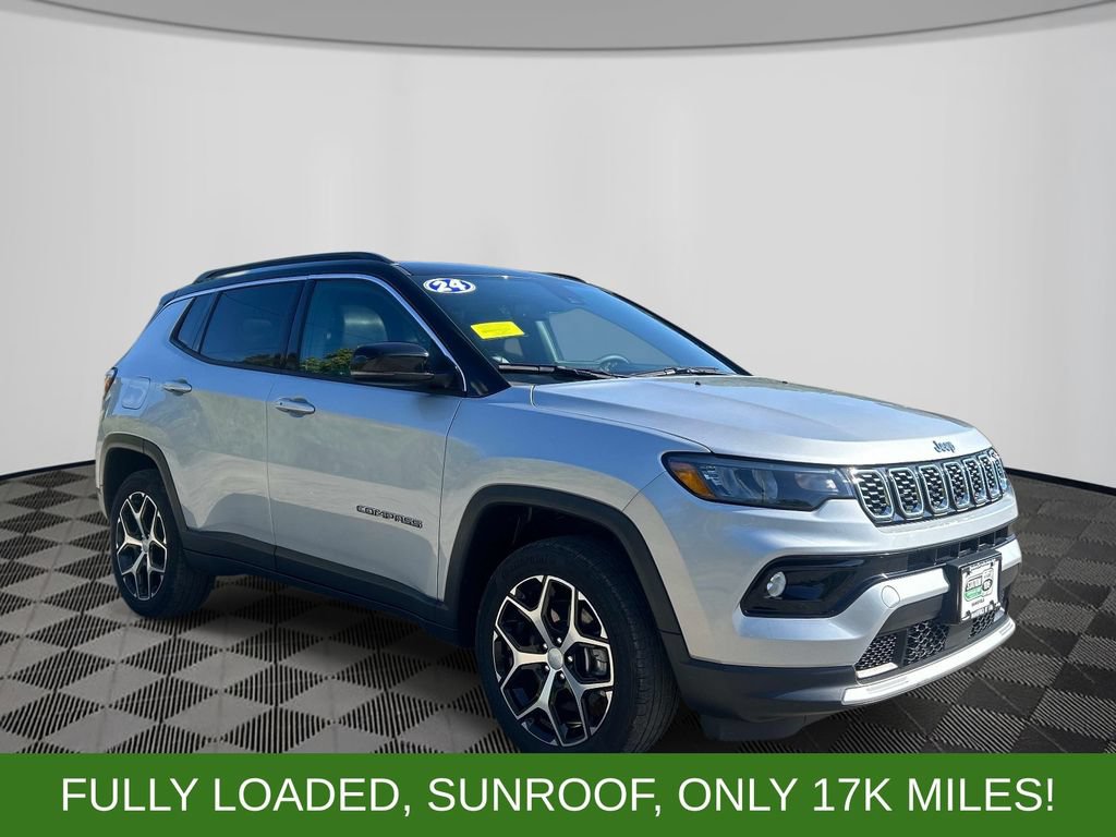 Certified 2024 Jeep Compass Limited w/ Sun and Sound Group AWD/4WD image 7