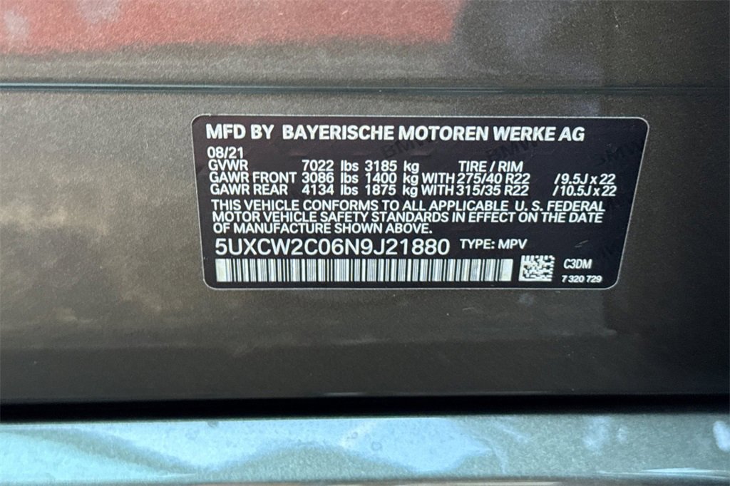 Used 2022 BMW X7 xDrive40i w/ Executive Package image 36