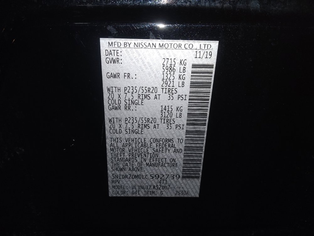 Used 2020 Nissan Pathfinder Platinum AWD/4WD image 33