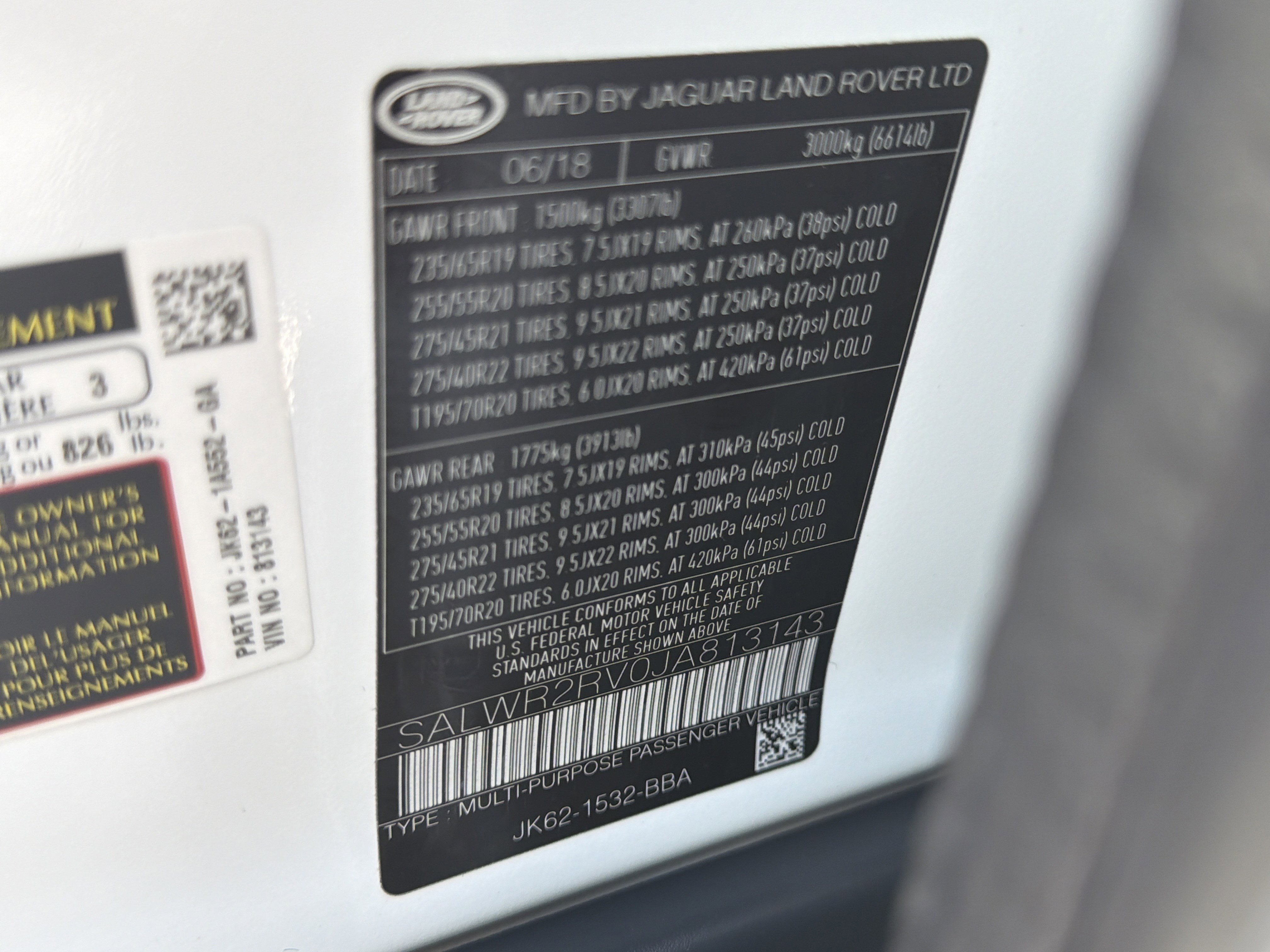 Used 2018 Land Rover Range Rover Sport HSE AWD/4WD image 47