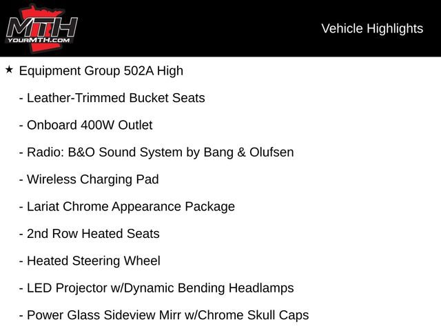 Used 2022 Ford F150 Lariat w/ Equipment Group 502A High image 5