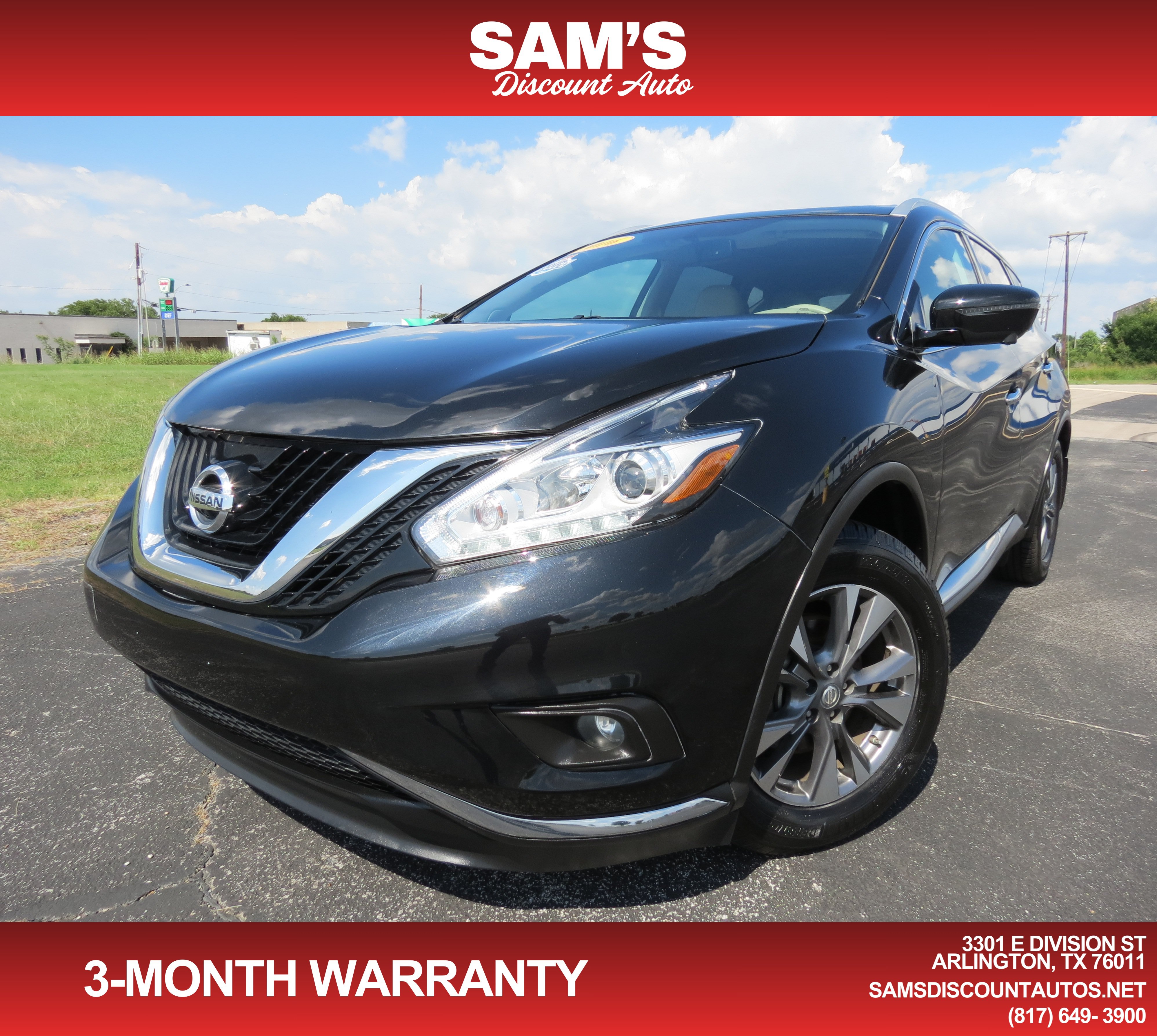 Used 2016 Nissan Murano SL w/ SL Technology Package