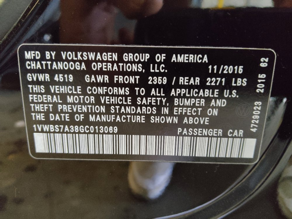 Used 2016 Volkswagen Passat 1.8T SE image 33