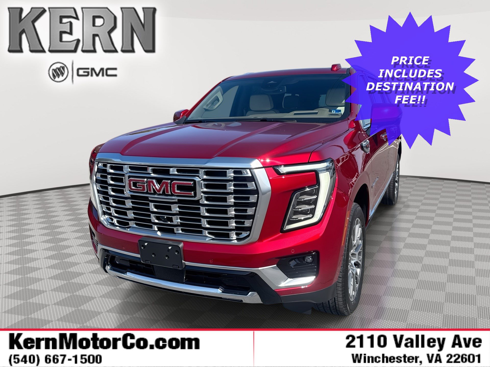 New 2026 GMC Yukon XL Denali w/ Sun & Power Step Package