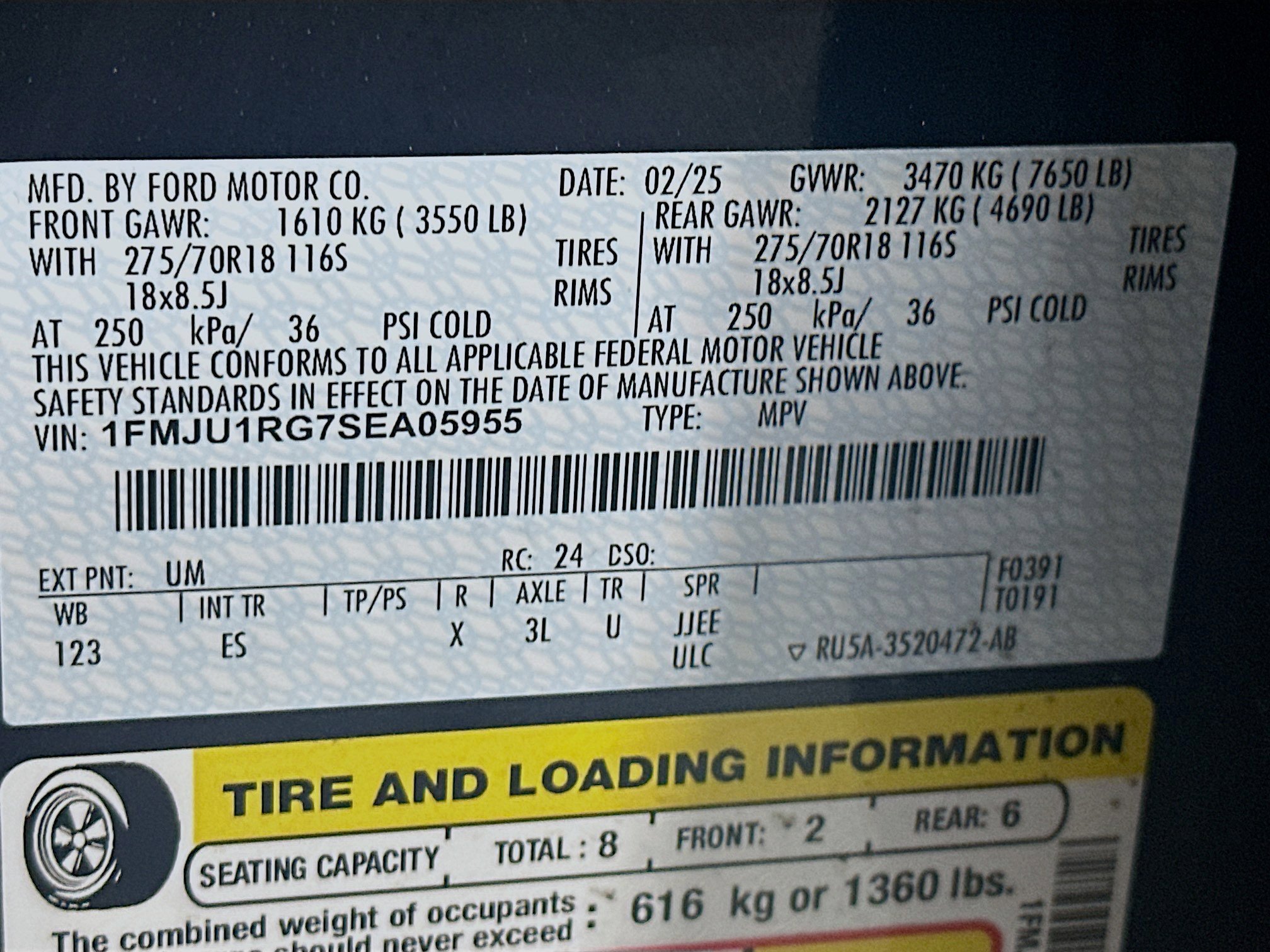 Used 2025 Ford Expedition Tremor AWD/4WD image 12