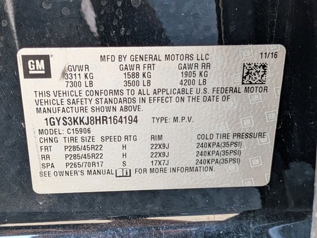 Used 2017 Cadillac Escalade ESV Platinum RWD image 20