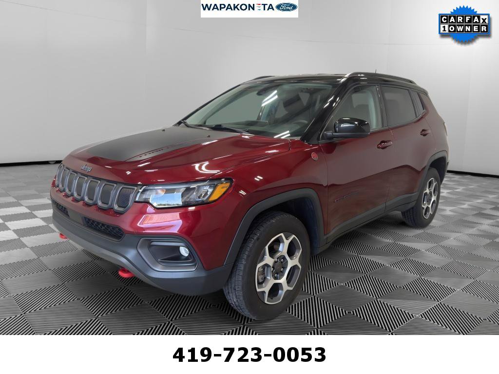 Used 2022 Jeep Compass Trailhawk w/ Trailhawk Convenience Group AWD/4WD image 1