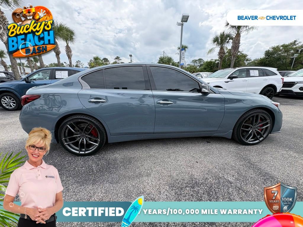 Used 2023 INFINITI Q50 Red Sport 400 AWD/4WD image 8
