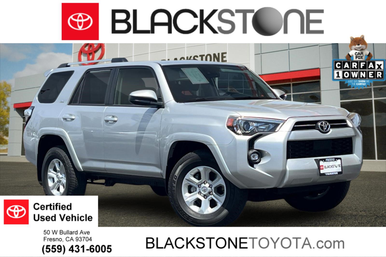 Certified 2024 Toyota 4Runner SR5