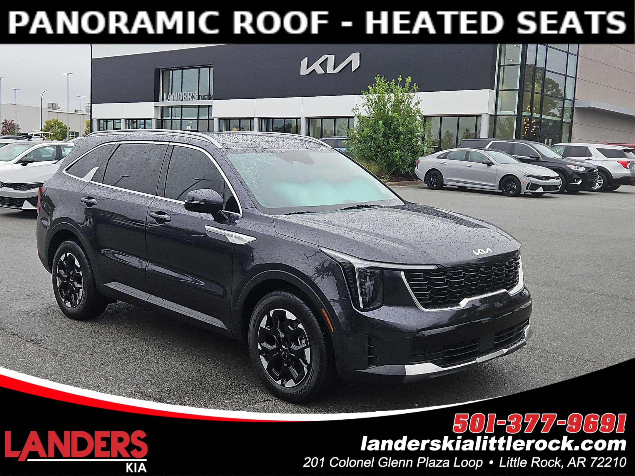 Used 2025 Kia Sorento S w/ Panoramic Sunroof Package