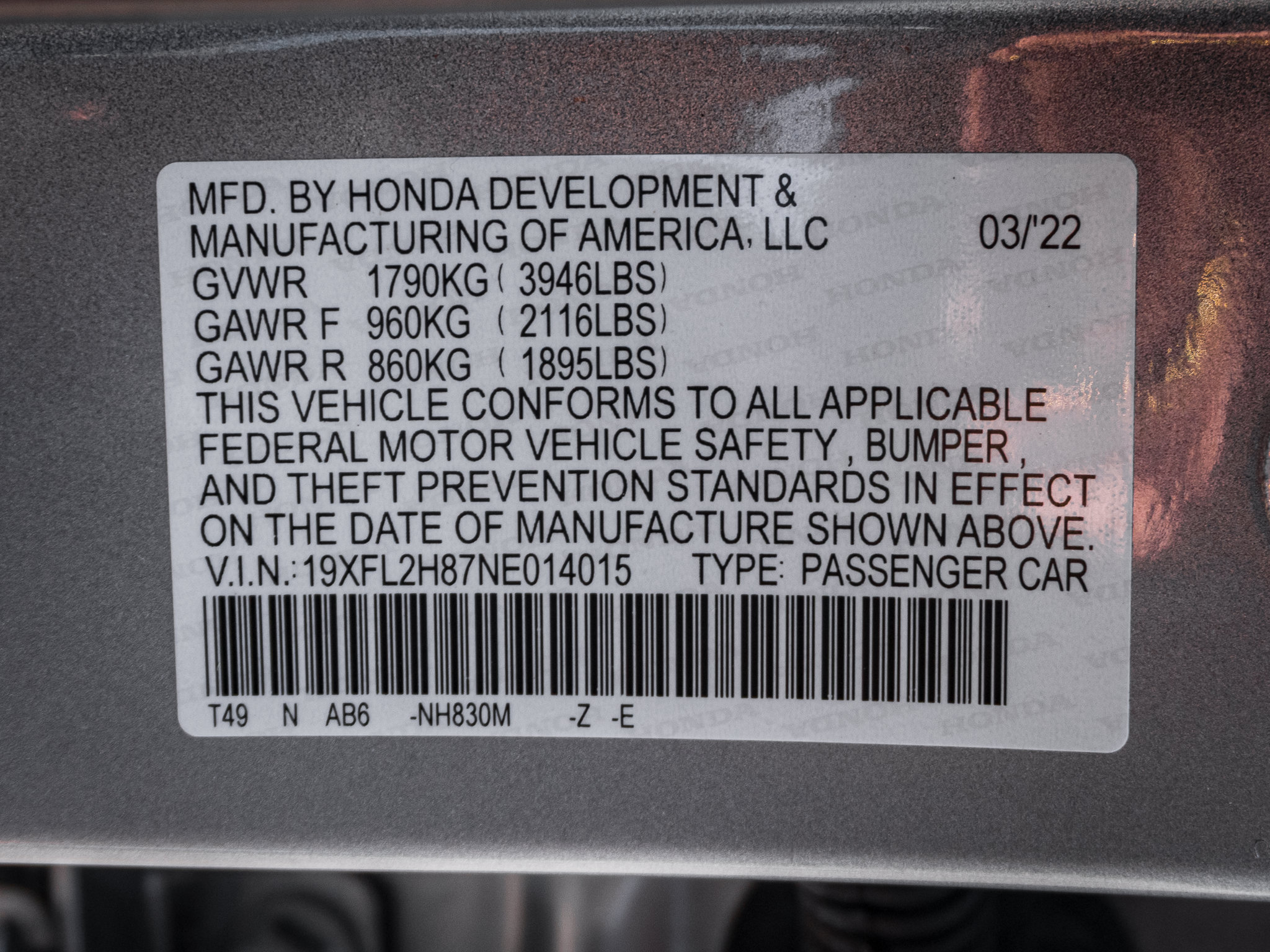 Used 2022 Honda Civic Sport image 37