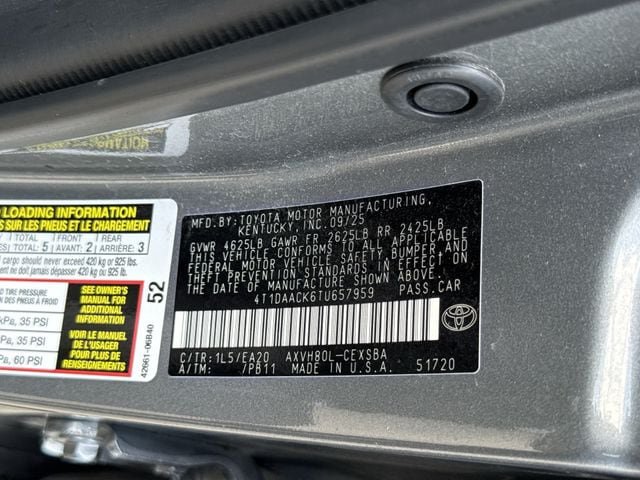Used 2026 Toyota Camry SE FWD image 35
