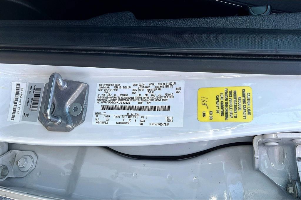 Used 2019 Ford Escape SE FWD image 21