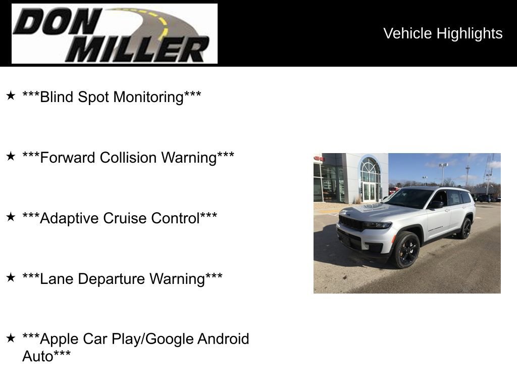 New 2025 Jeep Grand Cherokee L Altitude image 36