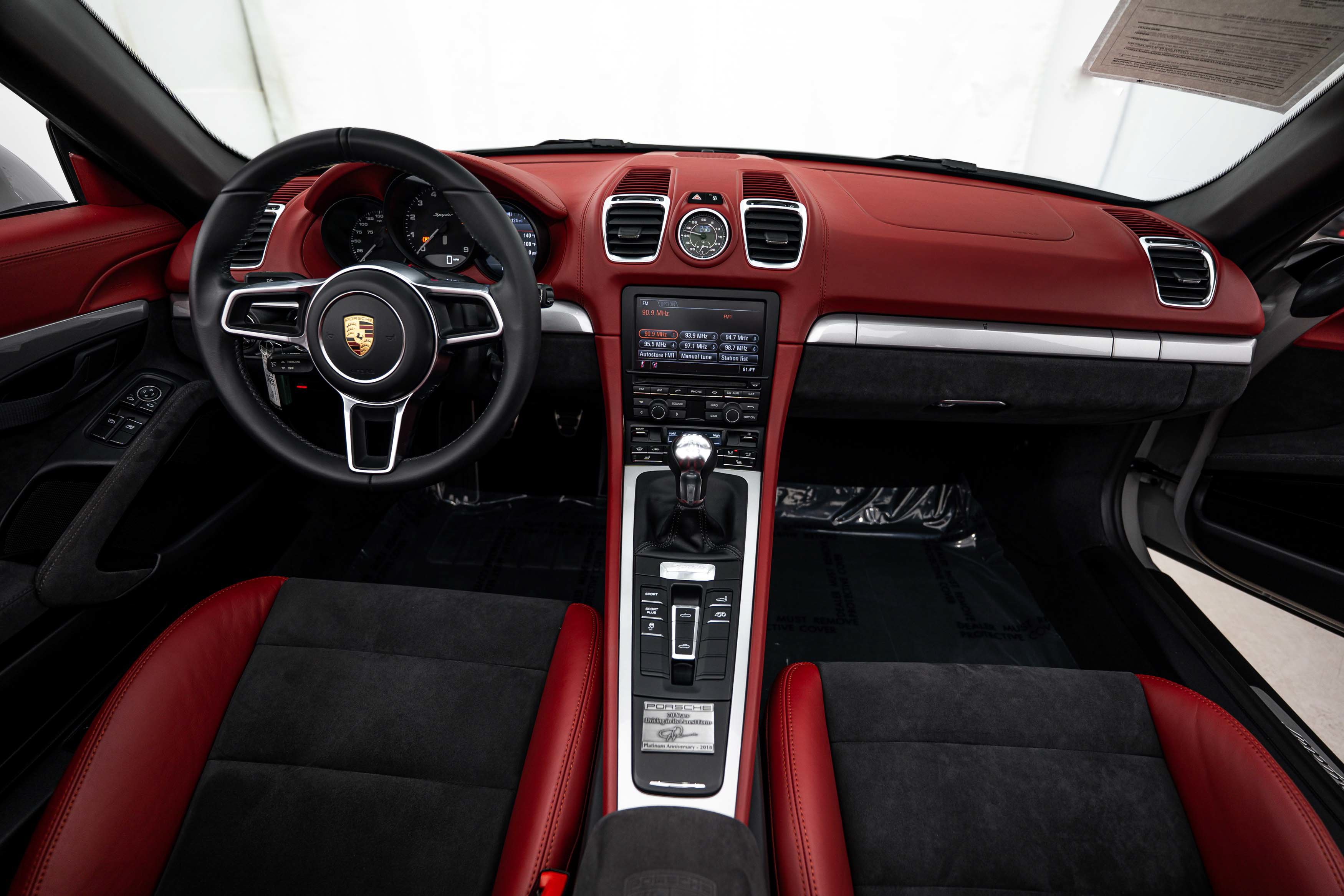 Certified 2016 Porsche Boxster Spyder RWD image 14