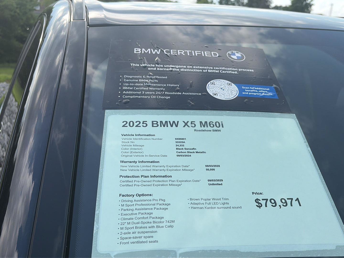 Certified 2025 BMW X5 M60i AWD/4WD image 20