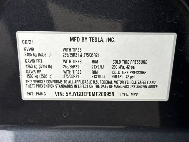 Used 2021 Tesla Model Y Performance AWD/4WD image 19