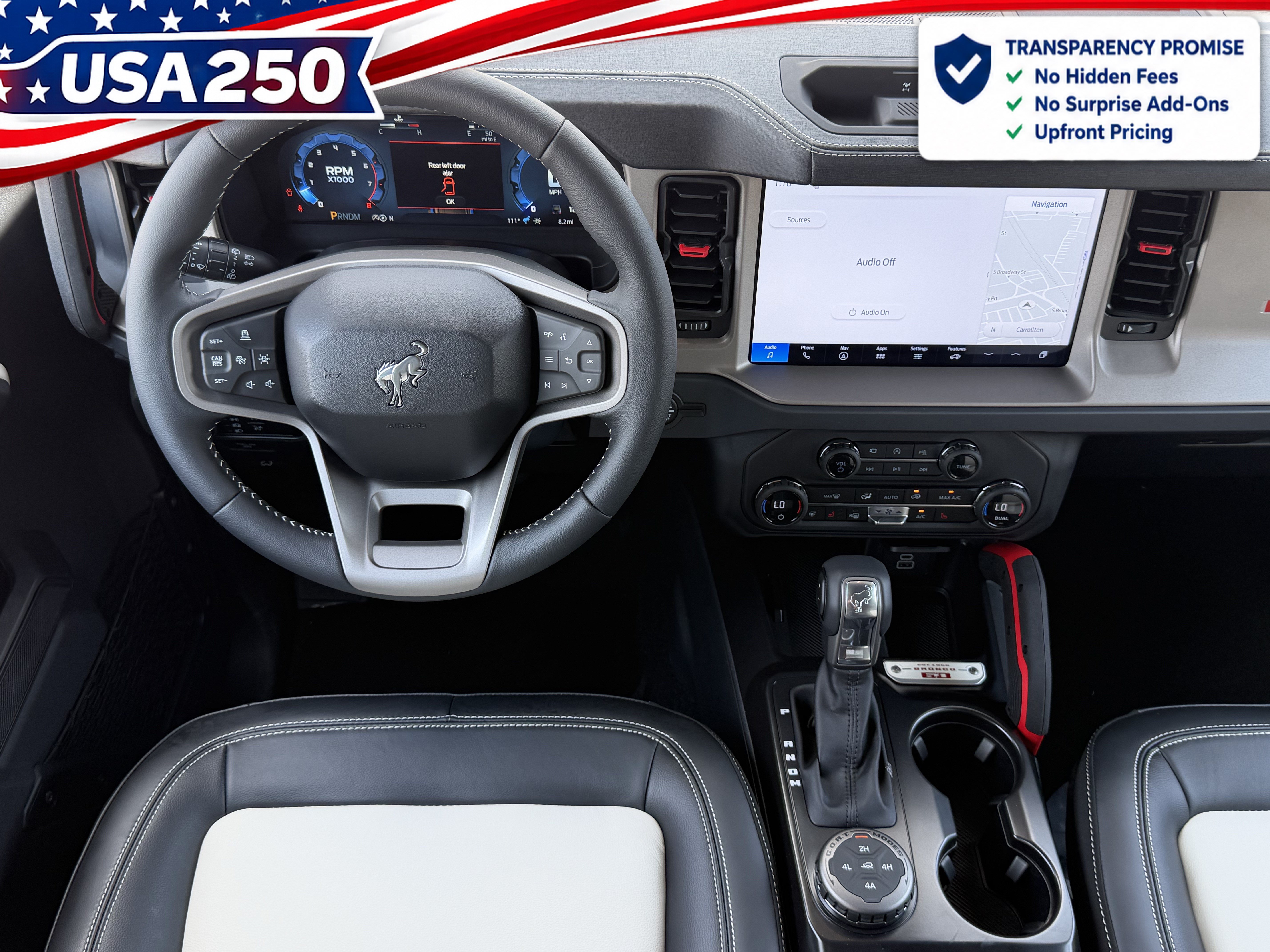 New 2026 Ford Bronco Outer Banks w/ Sasquatch Package AWD/4WD image 13