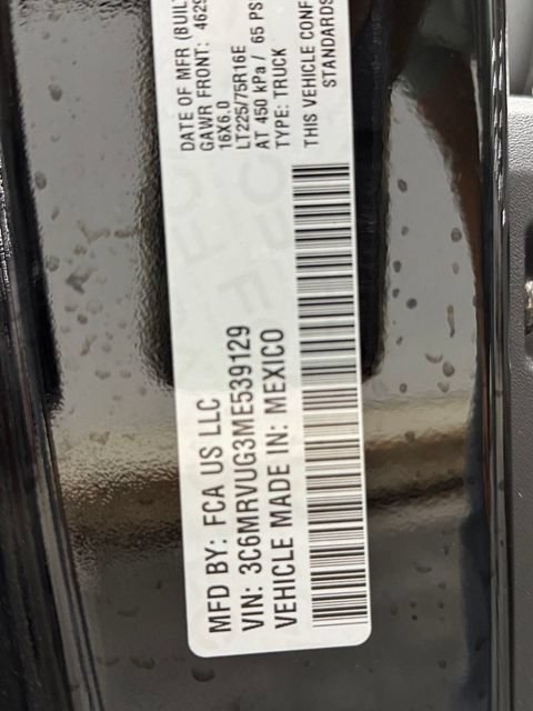 Used 2021 RAM ProMaster 3500 w/ RV Ready Prep Package FWD image 16