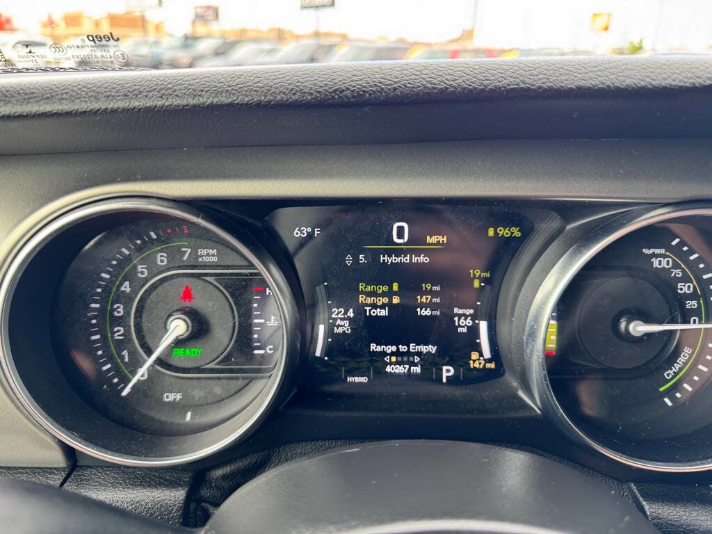 Used 2021 Jeep Wrangler Unlimited Rubicon 4xe w/ Steel Bumper Group image 24