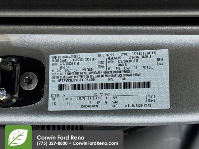 New 2025 Ford F150 XLT w/ Equipment Group 302A MID image 34